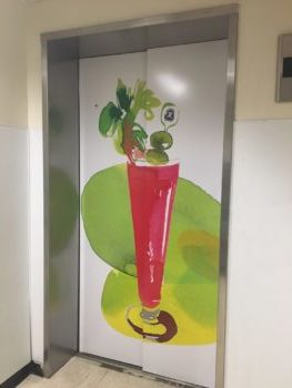 Wine elevator graphic 