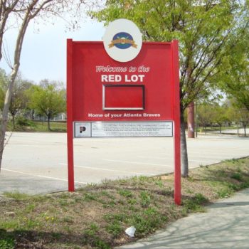 Red Lot sign 