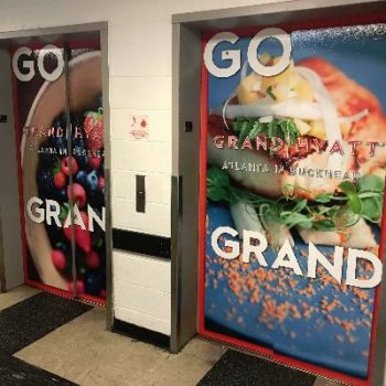 Go Grand Elevator graphics 
