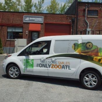#OnlyZooAtl vehicle fleet wrap