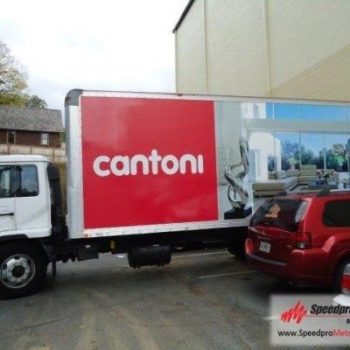 Cantoni truck fleet wrap 