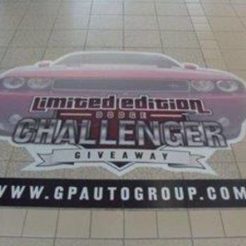 Limited Edition Challenger floor graphic 