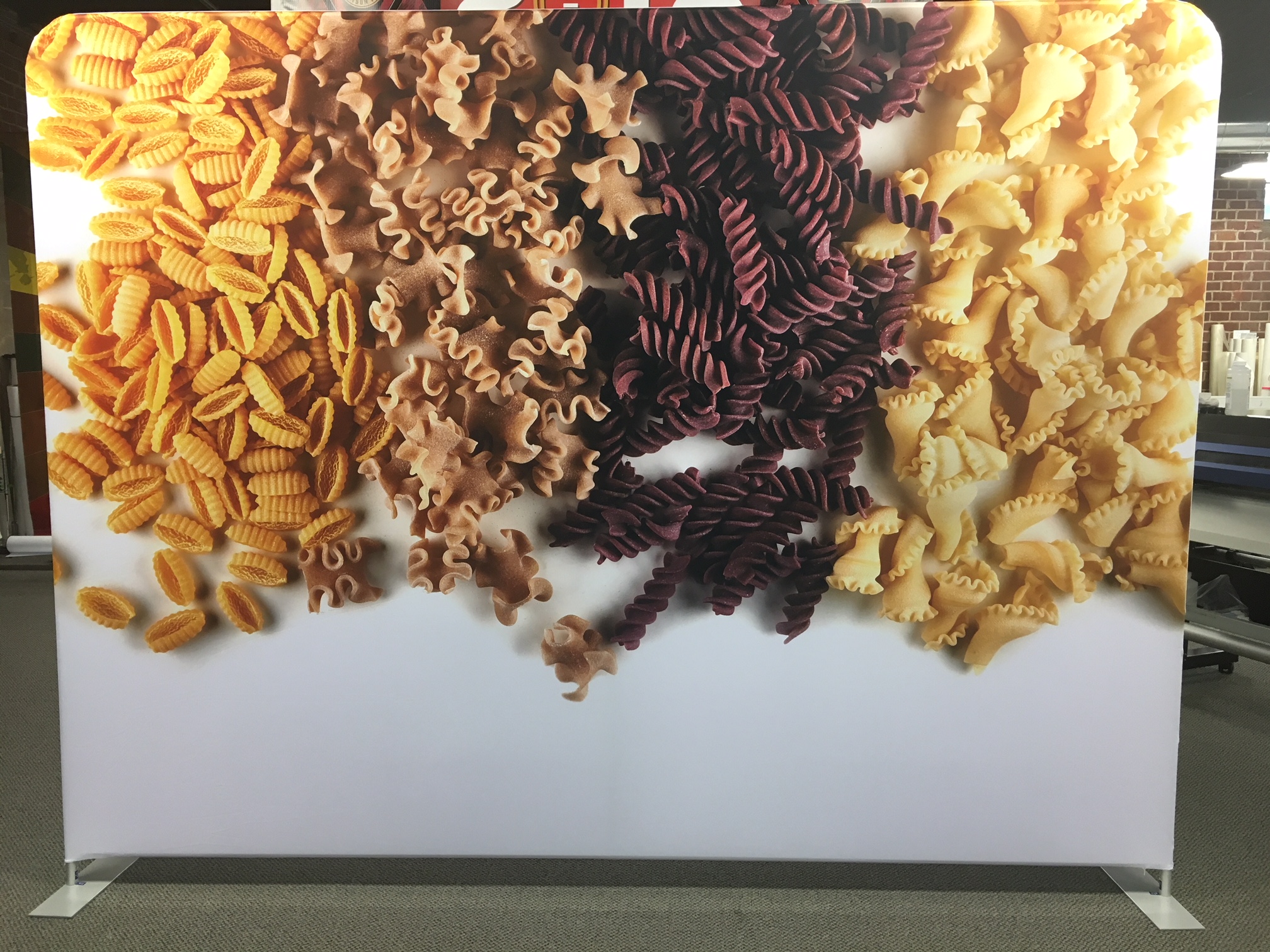 Pasta visual display 