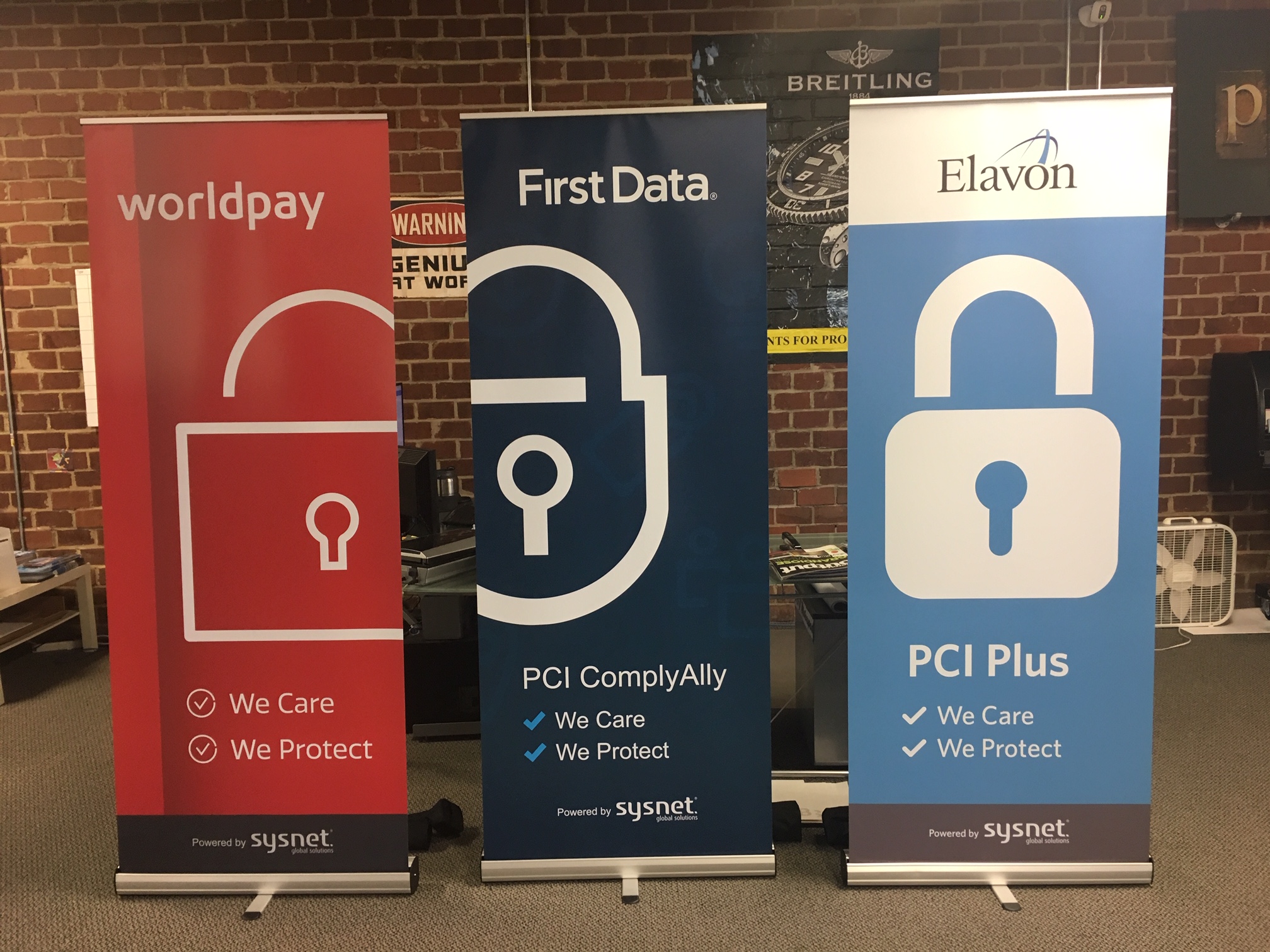 Sysnet standing signs