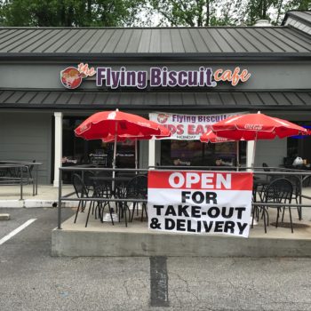 front of Flying Biscuit