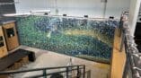 custom wall mural installation in Atlanta tech office
