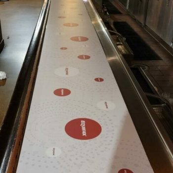branded vinyl bar