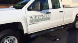 Whitewood Construction, LLC vehicle decal