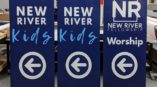 New River Fellowship pop up banners