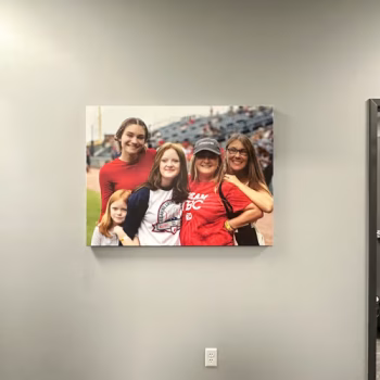 Custom canvas print of a photo from The Blood Connection gallery.