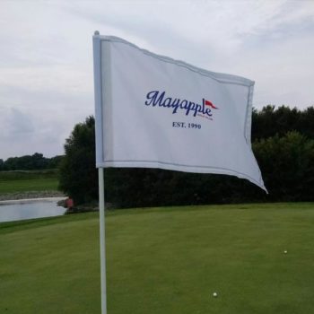Mayapple golf flag