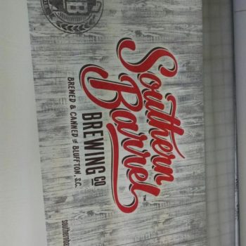 Southern Barrel Brewing wall graphic