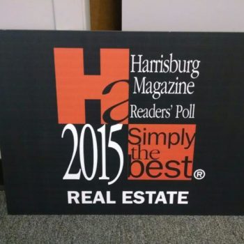 Harrisburg Magazine signage 