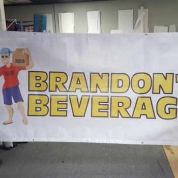Brandon's Beverage signage