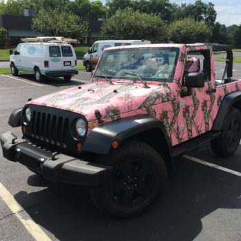 Jeep full graphic wrap