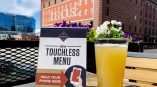 Touchless Menu sign