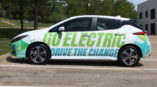 Go Electric vehicle wrap