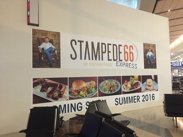 Stampede66 Express coming soon wall mural