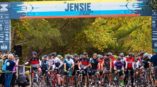 The Jensie Gran Fondo of Marin bike race start banner
