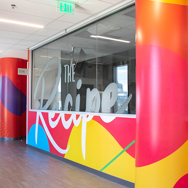 A custom wall murals for interior designers in Irving, Texas