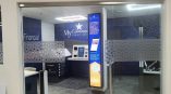 Commercial interior graphics for MyCommunity Credit Union by SpeedPro Irving