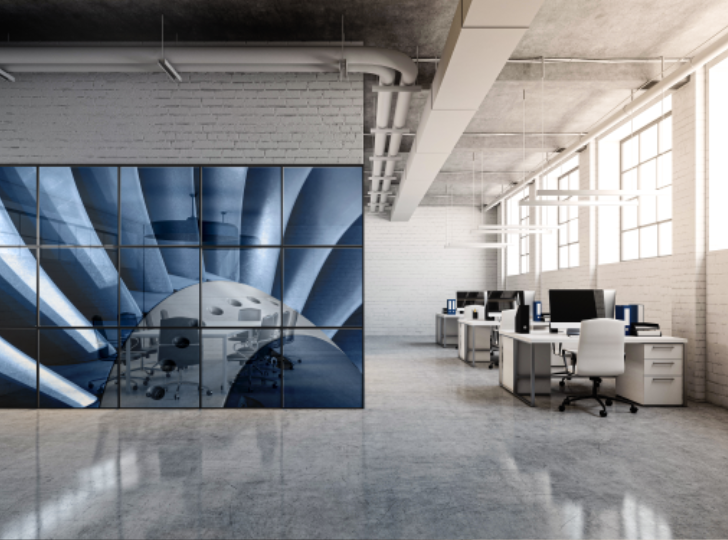 Modern interior design with stylish flooring and elegant ceiling features