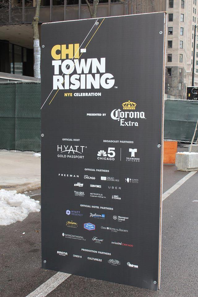 Chi-town rising roll up banner