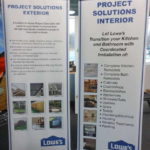 Lowes Roll up company banners