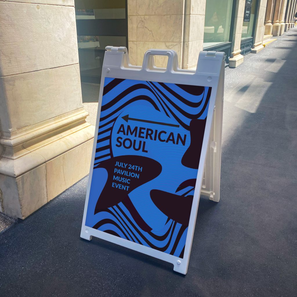 SpeedPro Lake County Illinois Custom A Frame Sign