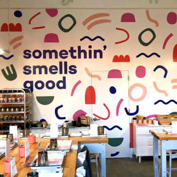 SpeedPro Lake County Illinois Custom Business Wall Mural