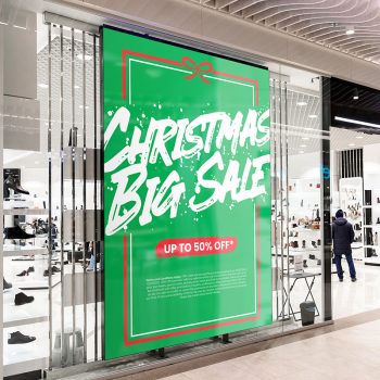 SpeedPro Lake County Illinois Custom Retail Sales Signs for Malls