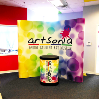 SpeedPro Lake County Illinois Custom Trade Show Booth Graphics