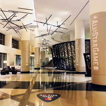 SpeedPro Lake County Illinois Sports Floor Graphics