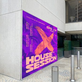 SpeedPro Lake County Illinois Wall Mural for Event Promo