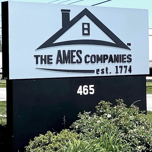 Double-sided dimensional sign with house logo and address numbers in Chicago, IL.