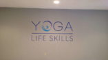 Yoga Life skills wall logo