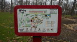 Hiking Trail Directional Sign