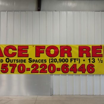 Space for rent banner