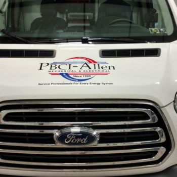PBCI-Allen vehicle decal