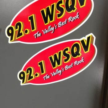 WSQV radio decals