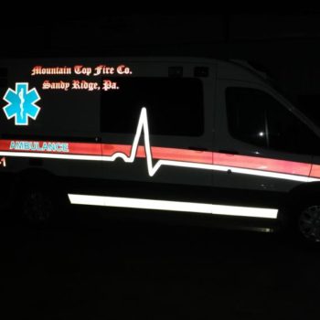 Mountain Top Fire Co. ambulance decal