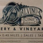 Dalvino Wine directional signage