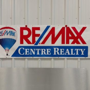 Remax Centre Realty indoor signage