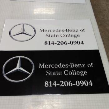 Mercedes-Benz of State College outdoor signs
