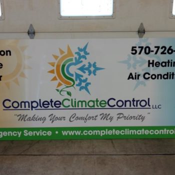 Complete Climate Control outdoor signage