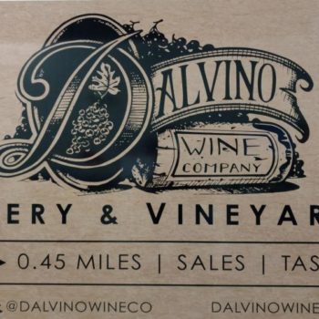 Dalvino Wine outdoor signage