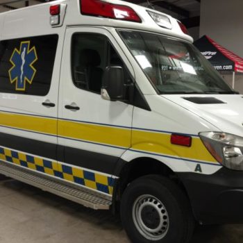 Ebensburg Area ambulance vehicle wrap