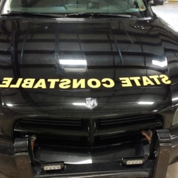 State Constable vehicle decal