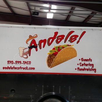Andale truck wrap