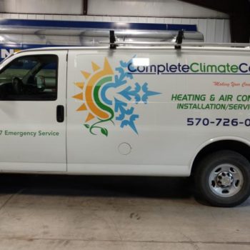 Complete Climate Control vehicle wrap